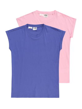 Urban Classics Kids Tricou mov închis / roz deschis