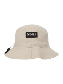 ECOALF Pălărie 'BAS' bej deschis / negru / alb