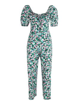 Dorothy Perkins Petite Salopeta albastru deschis / verde mentă / roz / negru