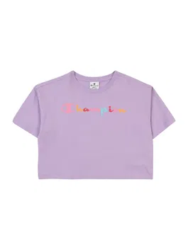 Champion Authentic Athletic Apparel Tricou albastru aqua / mov deschis / portocaliu / roz eozină