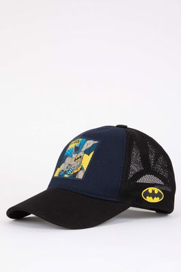 DEFACTO Boy Batman Licensed Cotton Baseball Basketball Cap