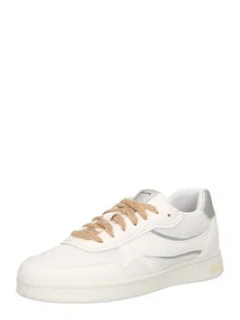 GEOX Sneaker low 'JAYSEN' gri închis / alb