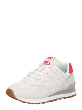new balance Sneaker low gri deschis / roz / roșu rodie