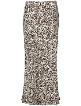 GERRY WEBER Fustă bej / negru