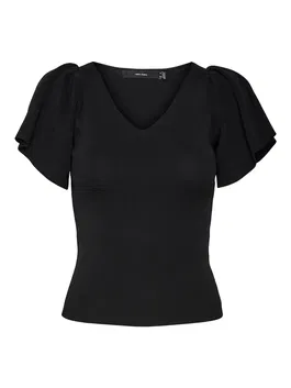 VERO MODA Pulover 'GINNY' negru