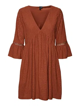 VERO MODA Rochie 'Marcy' roșu ruginiu