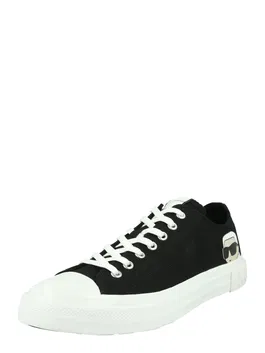 Karl Lagerfeld Sneaker low 'KAMPUS III' negru / alb