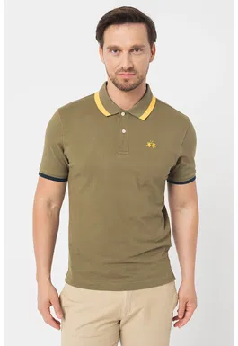 Tricou polo slim fit