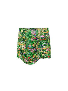 Desigual Fustă 'Prado' galben / verde / lila / roz