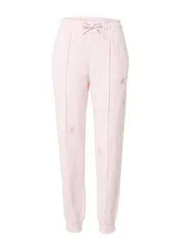 ADIDAS SPORTSWEAR Pantaloni sport roz / argintiu