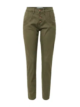PULZ Jeans Pantaloni 'MELINA' oliv