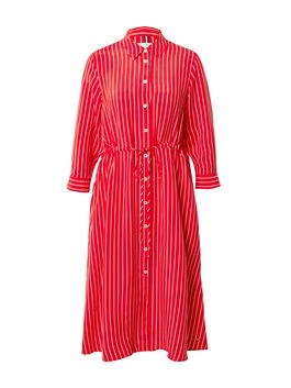 TOMMY HILFIGER Rochie tip bluză roșu / alb