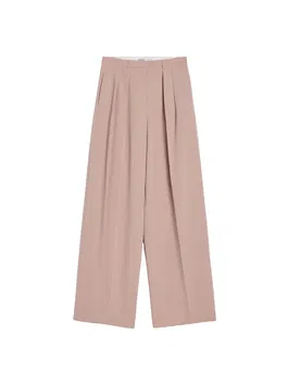 Bershka Pantaloni cutați rosé