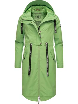 NAVAHOO Parka de primăvară-toamnă 'Josinaa' verde deschis