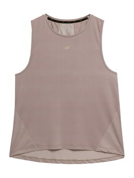 4F Tricou funcțional maro deschis