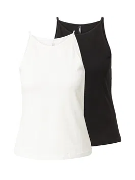 ONLY Top 'MAY' negru / alb