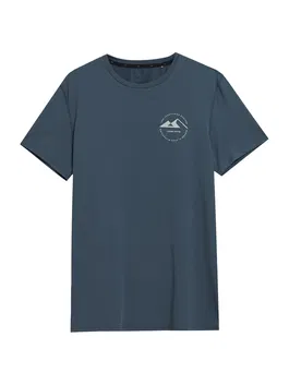 4F Tricou funcțional albastru închis