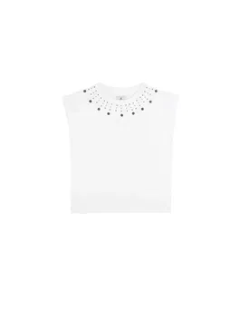 Scalpers Tricou negru / alb