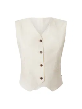 Pepe Jeans Vestă de costum 'ADITI' alb murdar