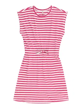 KIDS ONLY Rochie 'May' roz zmeură / alb