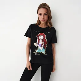 Mohito - Tricou din bumbac - Negru