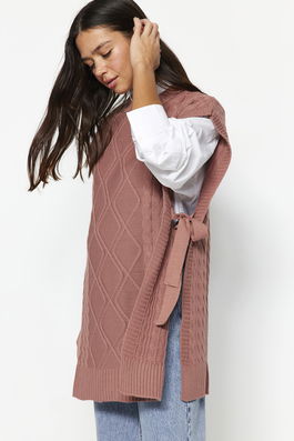 Trendyol Sweater - Pink - Regular fit