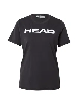 HEAD Tricou funcțional negru / alb