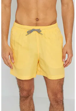 Pantaloni scurti de baie cu snur de ajustare
