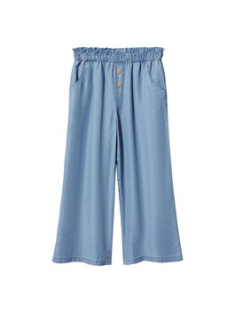 MANGO KIDS Pantaloni 'Fernanda' albastru denim