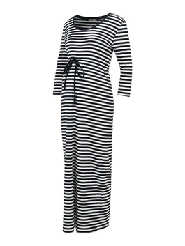 LOVE2WAIT Rochie bleumarin / alb