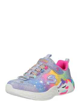 SKECHERS Sneaker 'Unicorn Dreams' albastru / galben / lila / roz