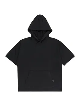 Abercrombie & Fitch Bluză de molton negru