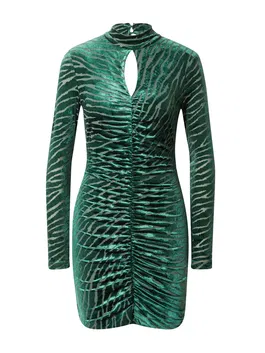 Warehouse Rochie verde smarald