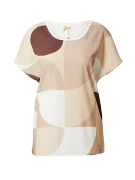 Key Largo Tricou bej deschis / bej închis / maro închis / alb