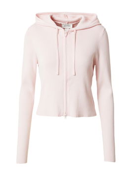 Monki Geacă tricotată roz pastel