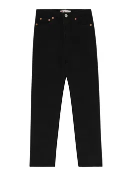 LEVI'S Jeans 'LVG RIBCAGE STRAIGHT ANKLE' negru