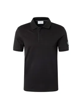 Calvin Klein Jeans Tricou negru / alb