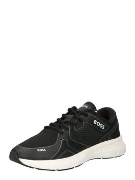 BOSS Black Sneaker low 'Owen' negru / alb