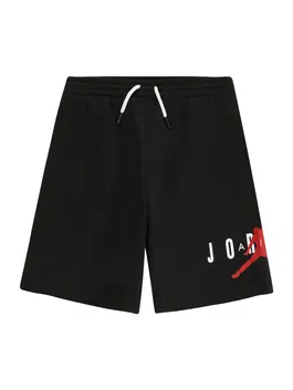 Jordan Pantaloni roșu / negru / alb