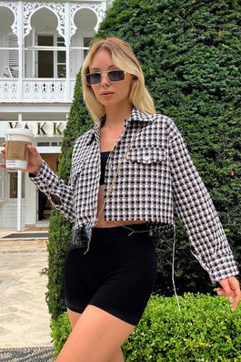 Trend Alaçatı Stili Jacket - Black - Regular fit