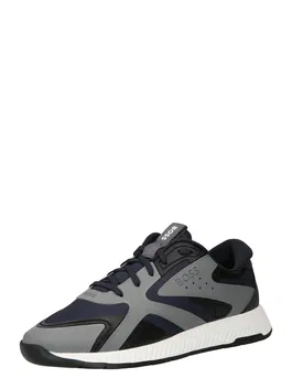 BOSS Black Sneaker low 'Titanium' albastru marin / gri / alb