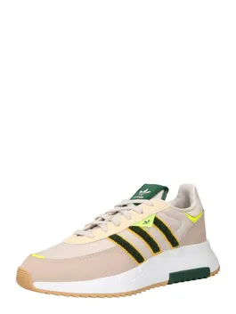 ADIDAS ORIGINALS Sneaker low 'RETROPY' bej / verde neon / verde închis / portocaliu