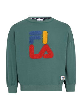 FILA Bluză de molton 'TIMMENDORF' albastru / galben șofran / verde petrol / roșu