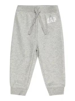 GAP Pantaloni gri amestecat / roșu / alb