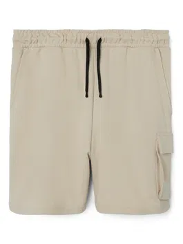 NAME IT Pantaloni 'Hutili' maro cappuccino / negru