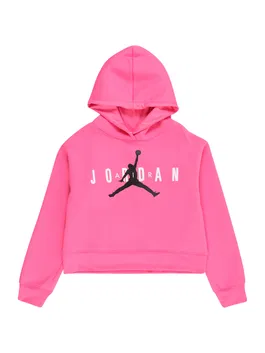Jordan Bluză de molton roz deschis / negru / alb
