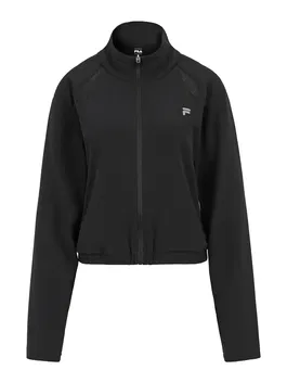 FILA Geacă sport 'ROVERETO' gri argintiu / negru