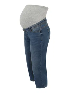 Mamalicious Curve Jeans 'Rome' albastru denim