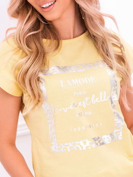 Edoti Women's printed t-shirt SL