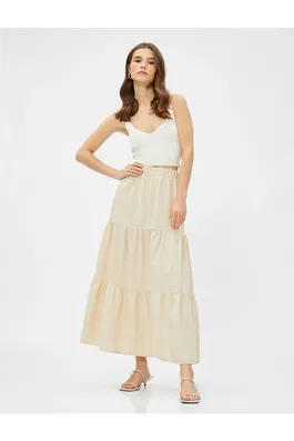 Koton Skirt - Ecru